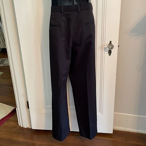 Nautica black cotton pleat front pants - Picture 4 of 8